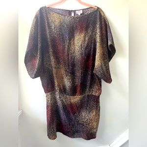 Vintage Parker NY silk mini dress